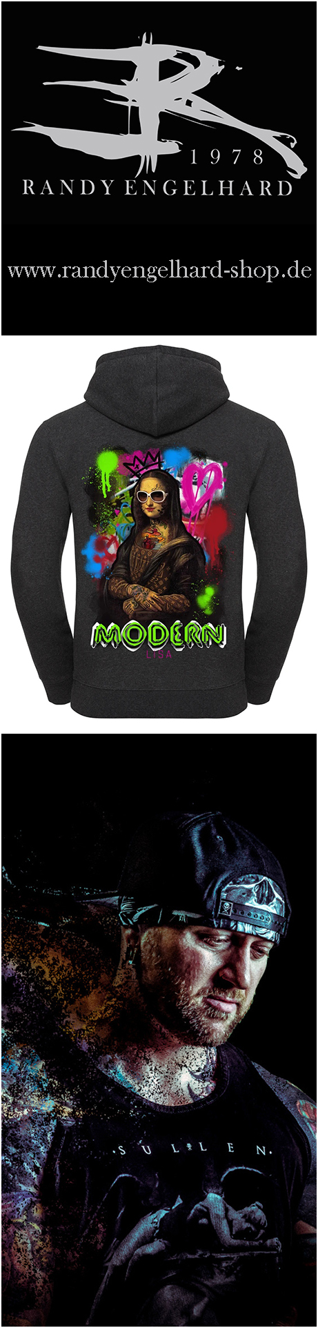 Banner Shop Hoodie Modern Lisa 1924